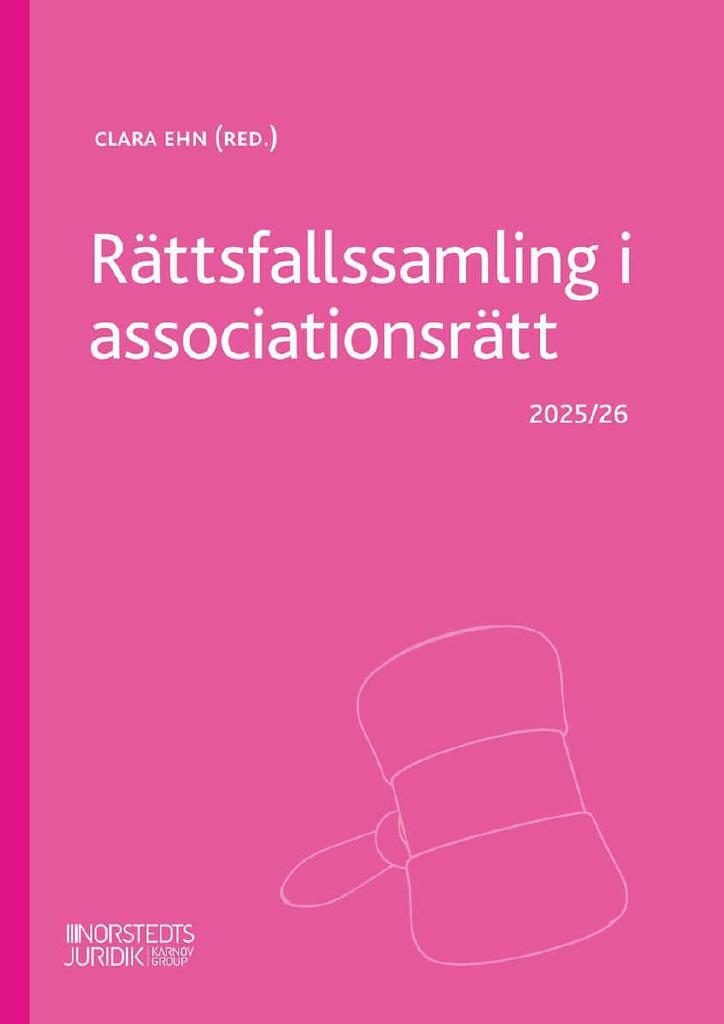 Rättsfallssamling i associationsrätt - 2025/26