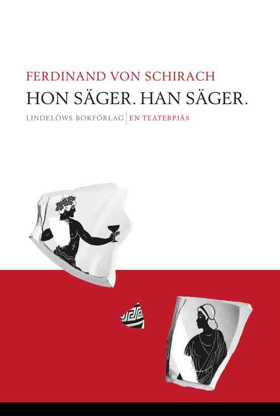 Hon s&auml;ger. Han s&auml;ger