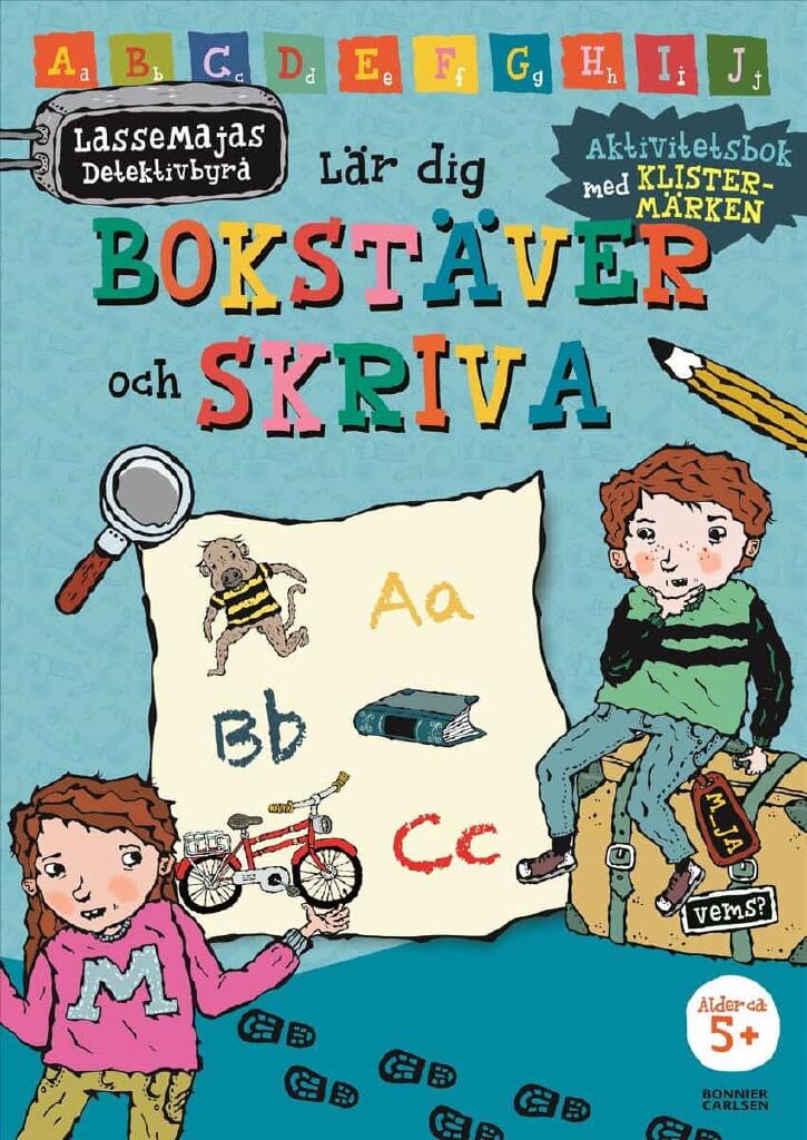 LasseMajas detektivbyr&aring; l&auml;r dig bokst&auml;ver och skriva