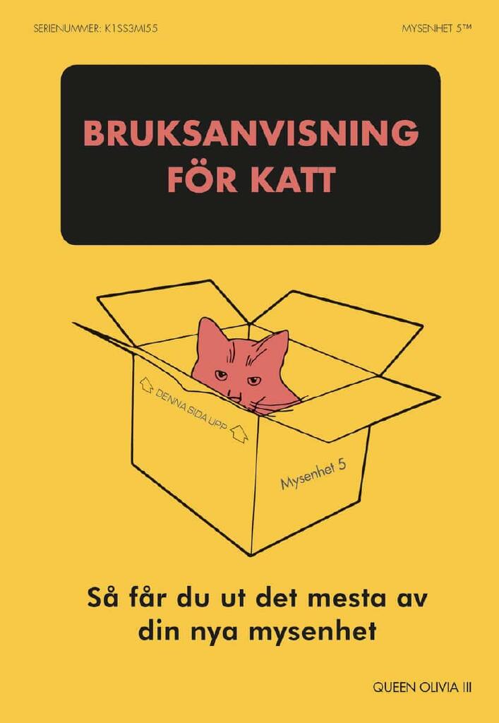 Bruksanvisning f&ouml;r katt - s&aring; f&aring;r du ut det mesta av din nya mysenhet