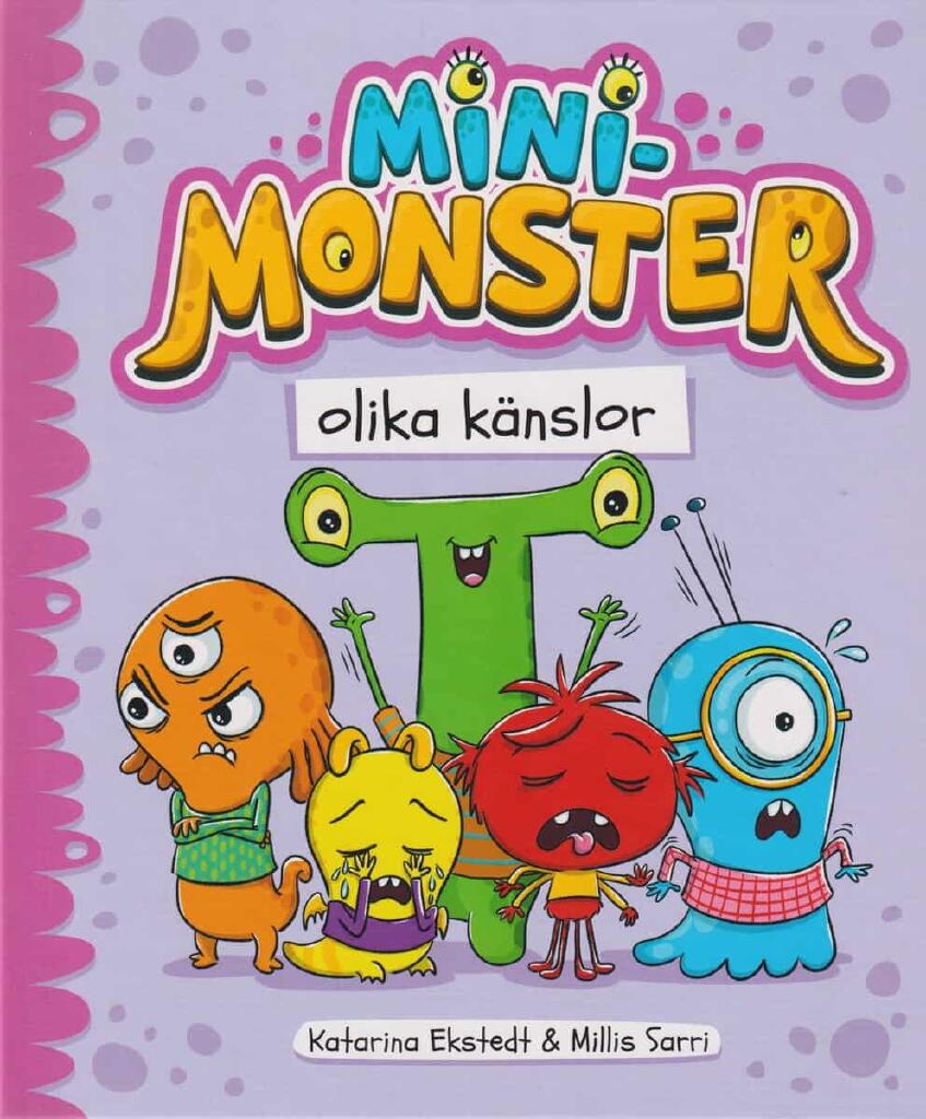 Minimonster - olika k&auml;nslor