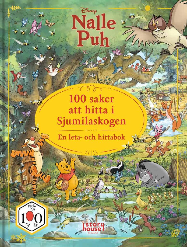 100 saker att hitta i Sjumilaskogen - en leta- och hittabok
