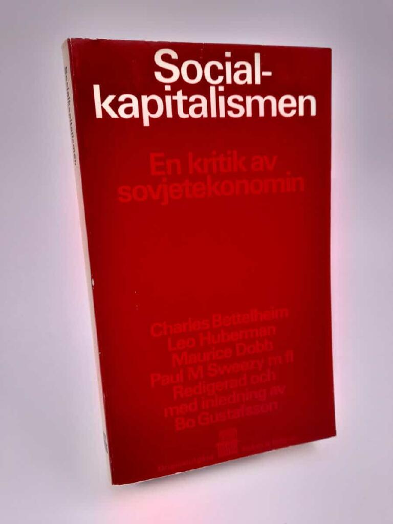 Socialkapitalismen : en kritik av sovjetekonomin