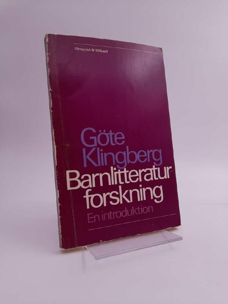Barnlitteraturforskning : en introduktion