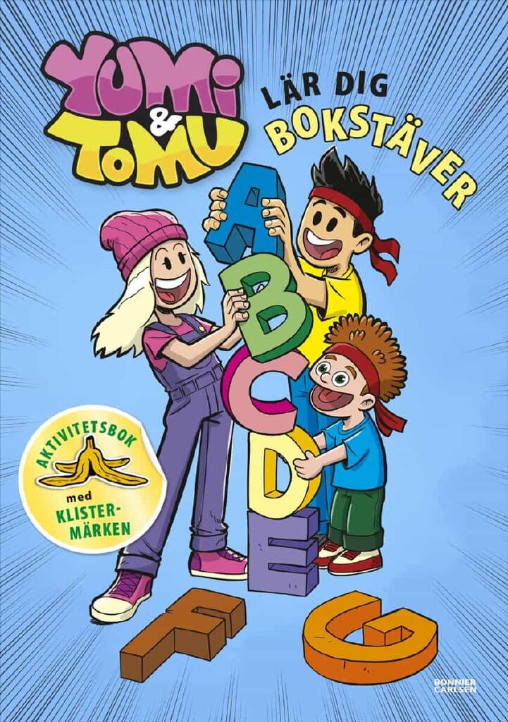 Yumi & Tomu l&auml;r dig bokst&auml;ver