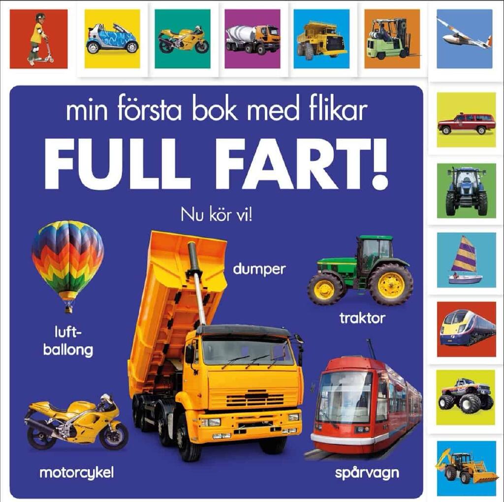 Min f&ouml;rsta bok med flikar - Full fart