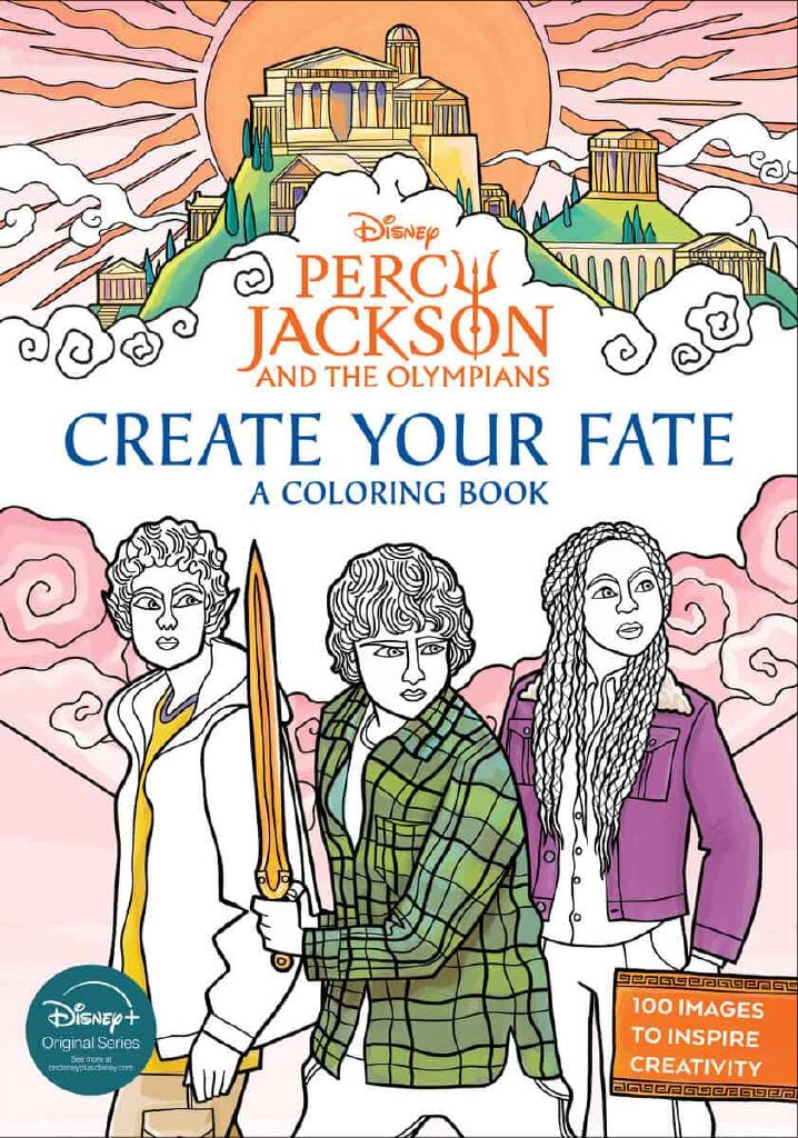 Percy Jackson and the Olympians - Create Your Fate: A Coloring Book