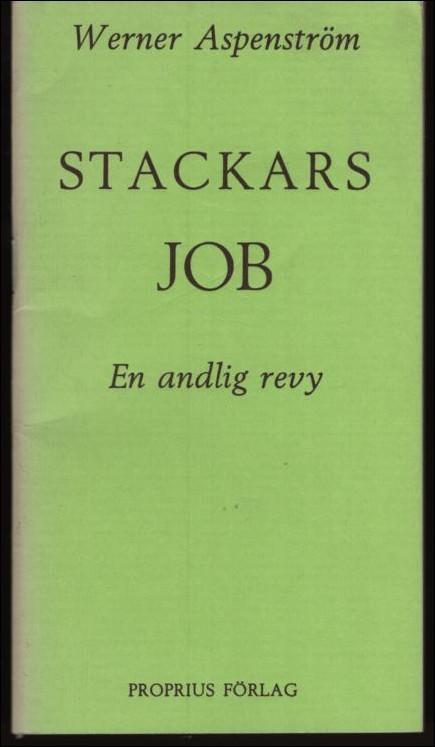Stackars Job : en andlig revy