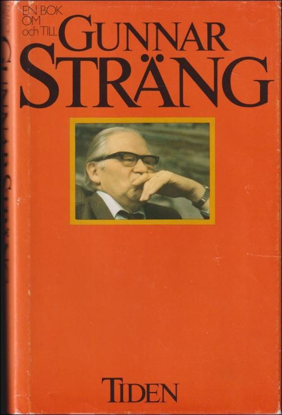 En bok om och till Gunnar Str&auml;ng