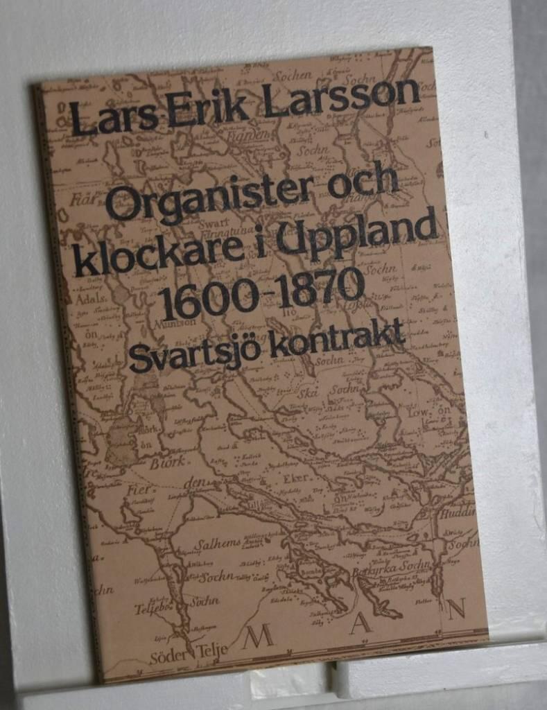 Organister och klockare i Uppland - [1600-1870]
