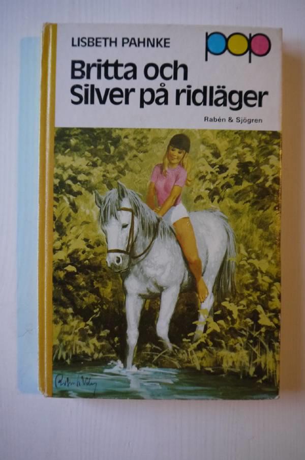 Britta och Silver p&aring; ridl&auml;ger