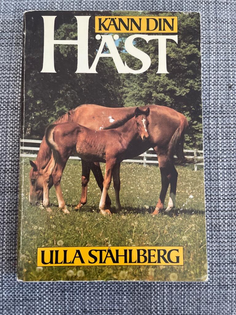 K&auml;nn din h&auml;st : teori f&ouml;r svenska ryttarm&auml;rket