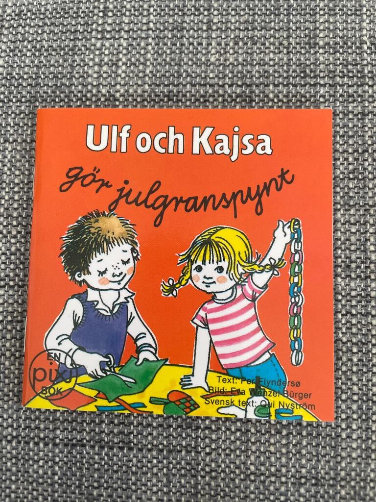 Ulf och Kajsa g&ouml;r julgranspynt