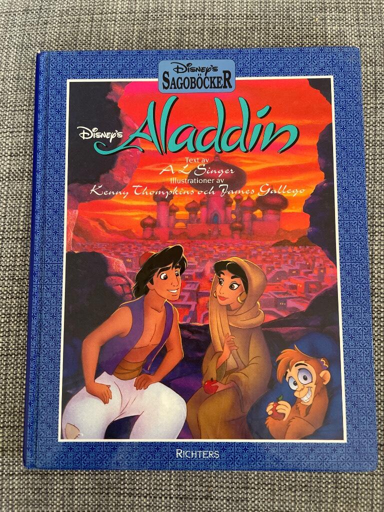 Aladdin Disne&Ugrave;s sagobok
