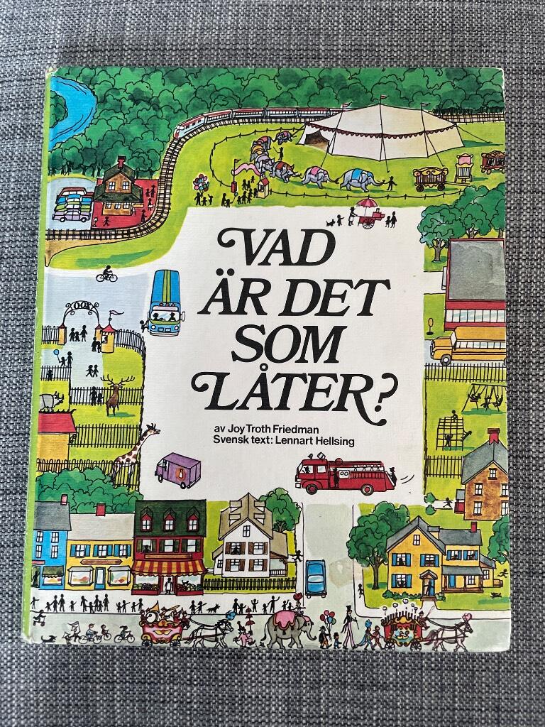 Vad är det som låter? : bild- och ljudboken