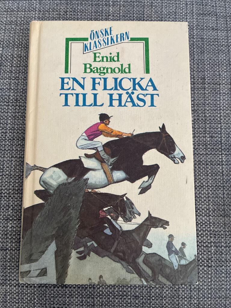 En flicka till h&auml;st