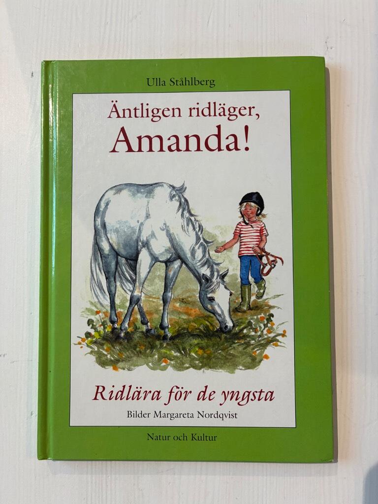 &Auml;ntligen ridl&auml;ger, Amanda!