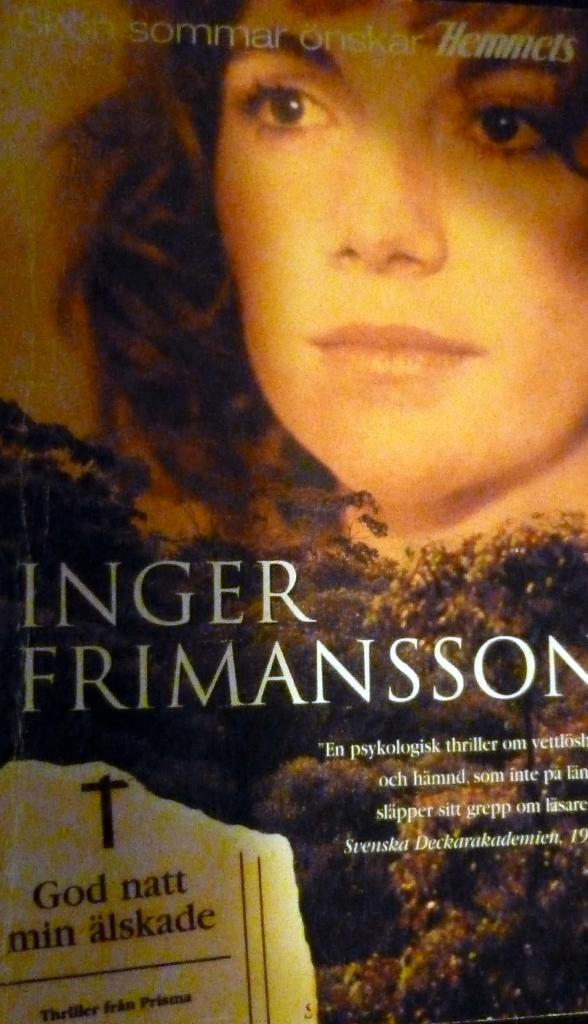 God natt min &auml;lskade