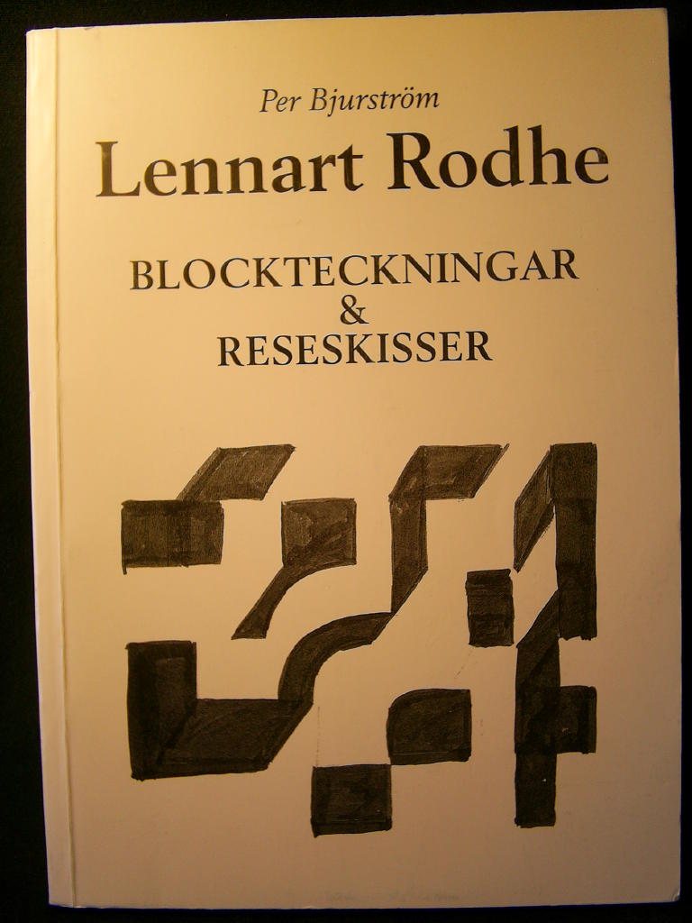 Lennart Rodhe - blockteckningar & reseskisser