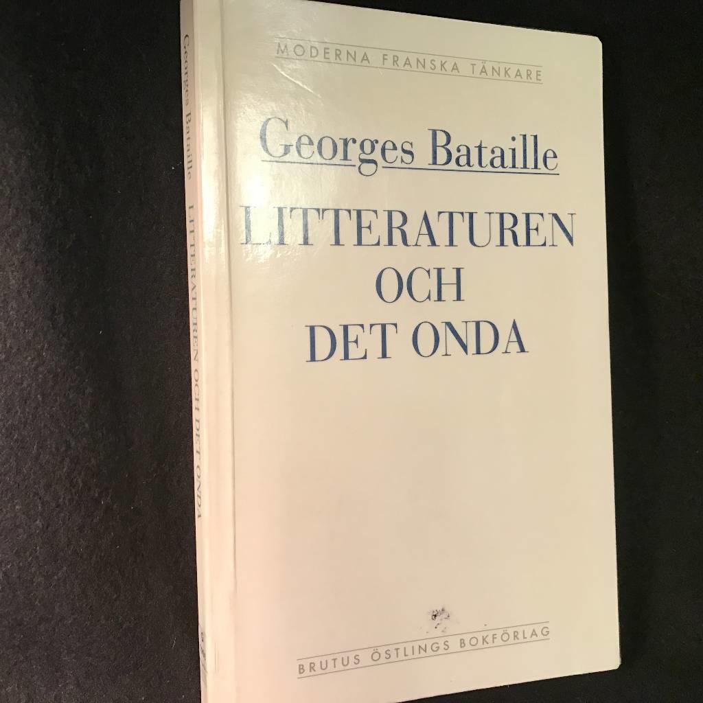 Litteraturen och det onda