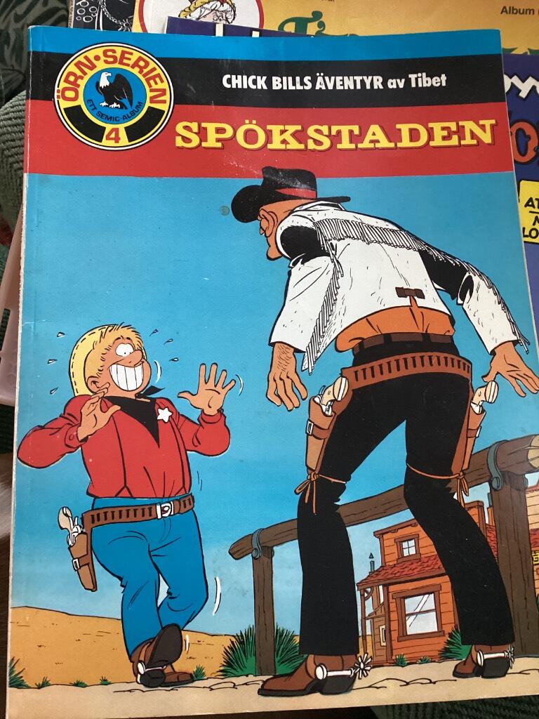 Sp&ouml;kstaden med Chick Bill