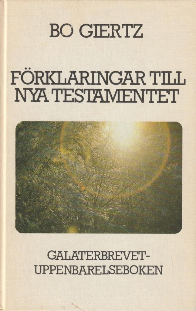 Förklaringar till Nya testamentet