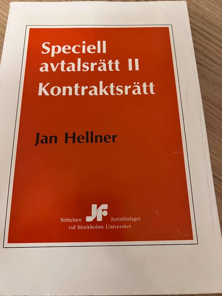 Speciell avtalsr&auml;tt