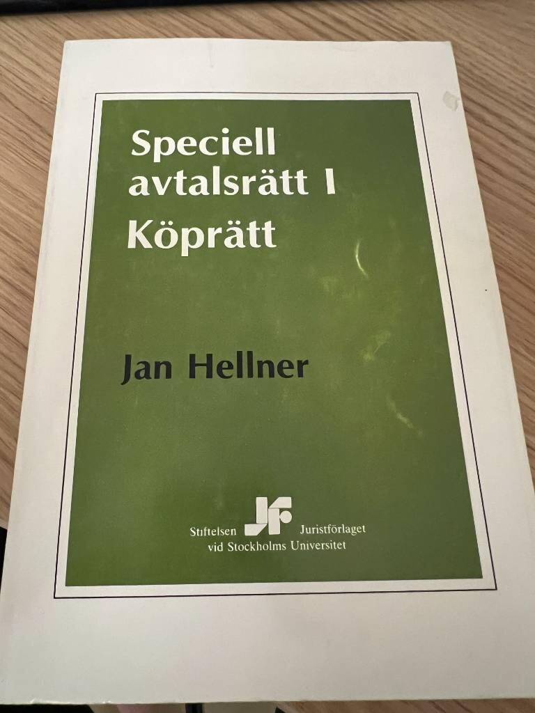 Speciell avtalsr&auml;tt