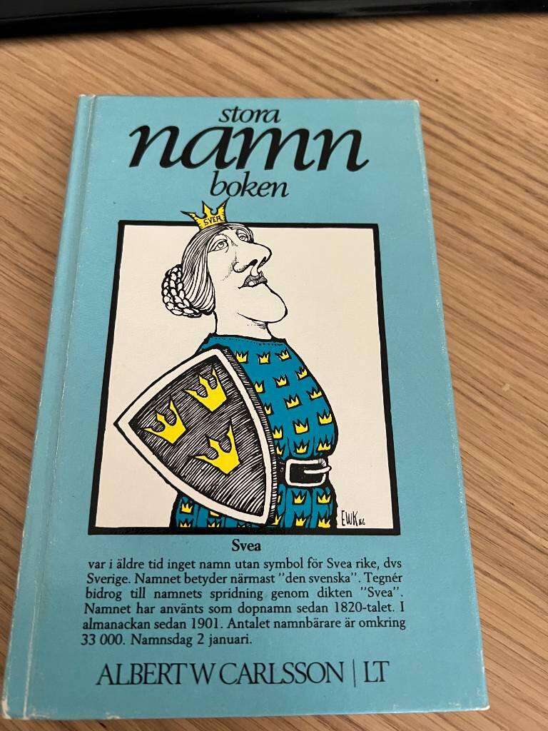 Stora namnboken : fr&aring;n Abel till &Ouml;sten
