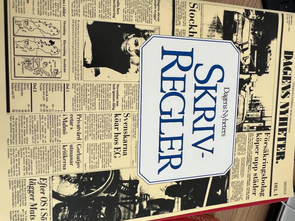 Dagens nyheters skrivregler