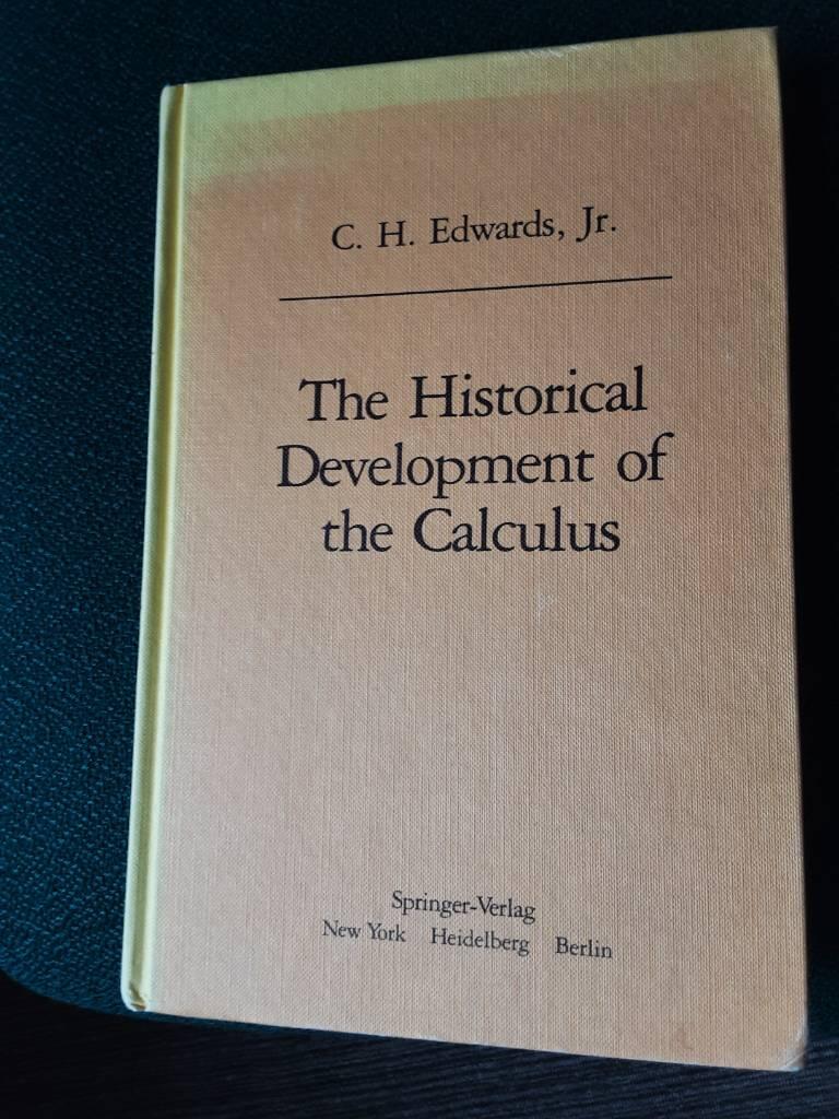 The historical development of the calculus