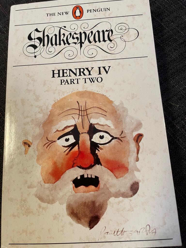 The second part of King Henry the Fourth