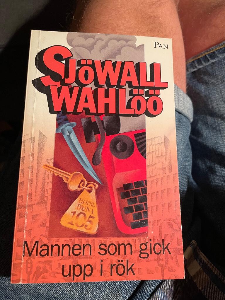 Mannen som gick upp i r&ouml;k : roman om ett brott