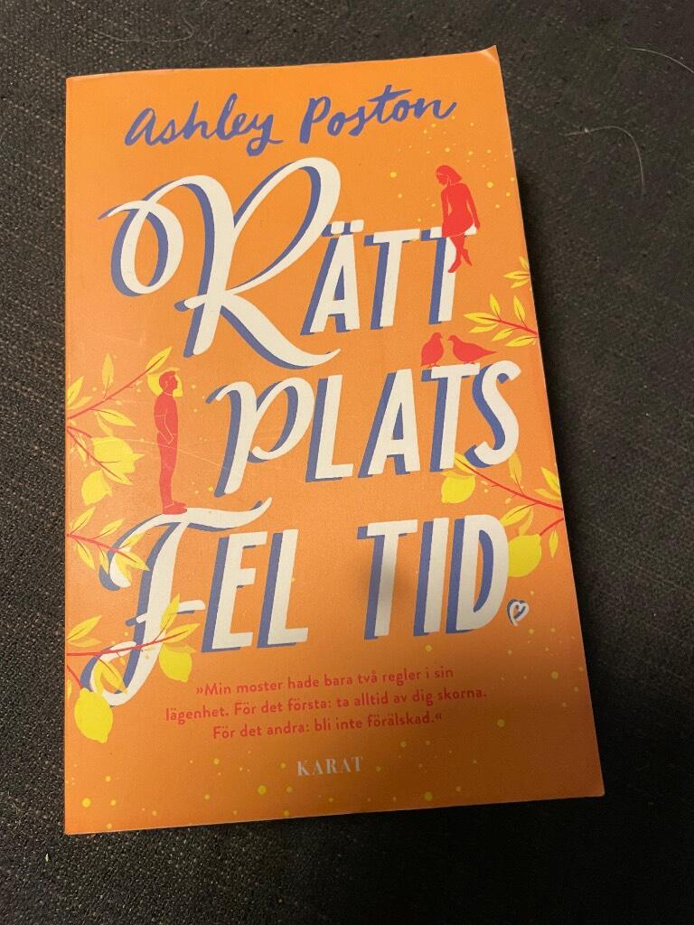 R&auml;tt plats fel tid
