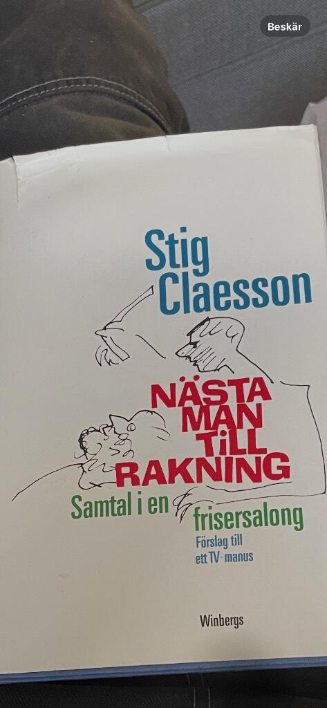 N&auml;sta man till rakning - samtal i en frisersalong : f&ouml;rslag till ett TV-manus