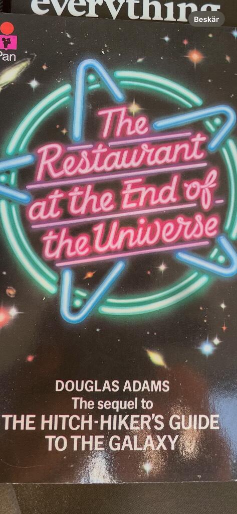 The restaurant at the end of the universe