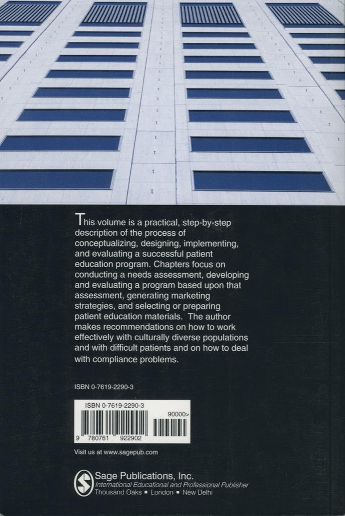 Patient education : a practical approach