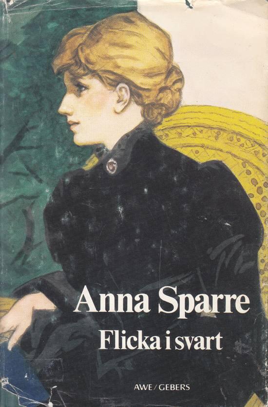 Flicka i svart