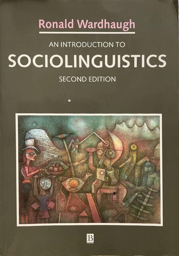 An introduction to sociolinguistics