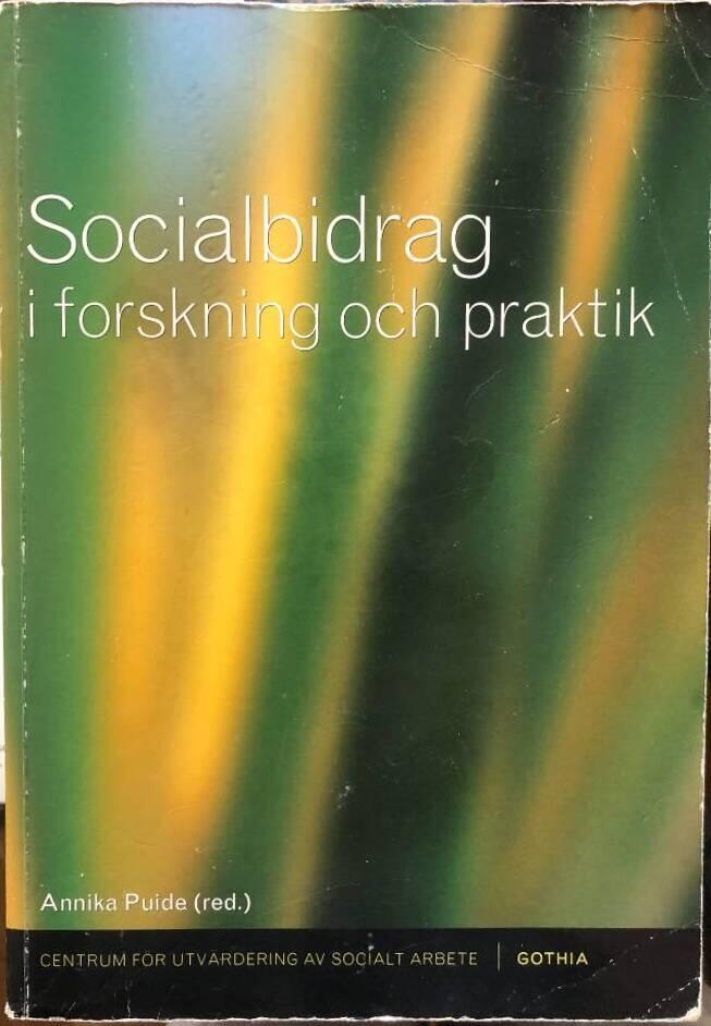 Socialbidrag i forskning och praktik