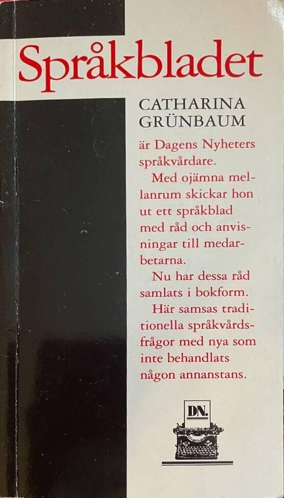 Spr&aring;kbladet
