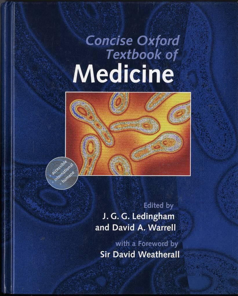 Concise Oxford textbook of medicine