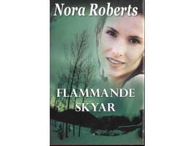 Flammande skyar