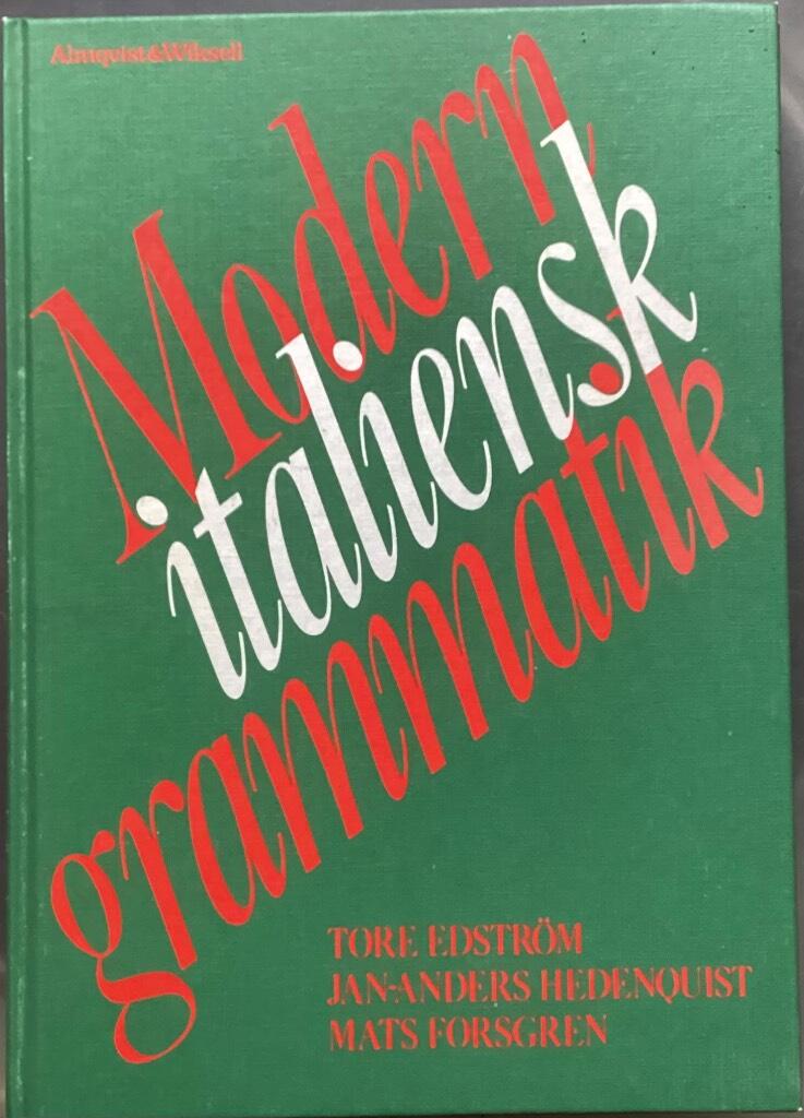 Modern italiensk grammatik
