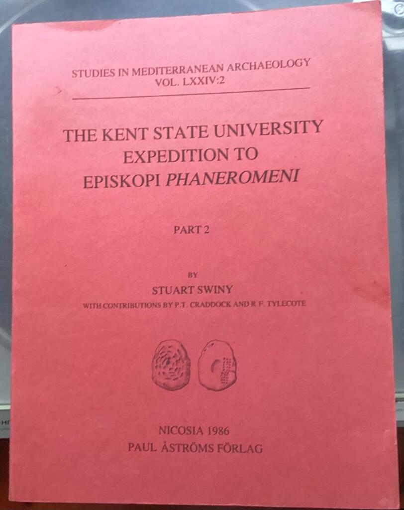 The Kent State University Expedition to Episkopi Phaneromeni