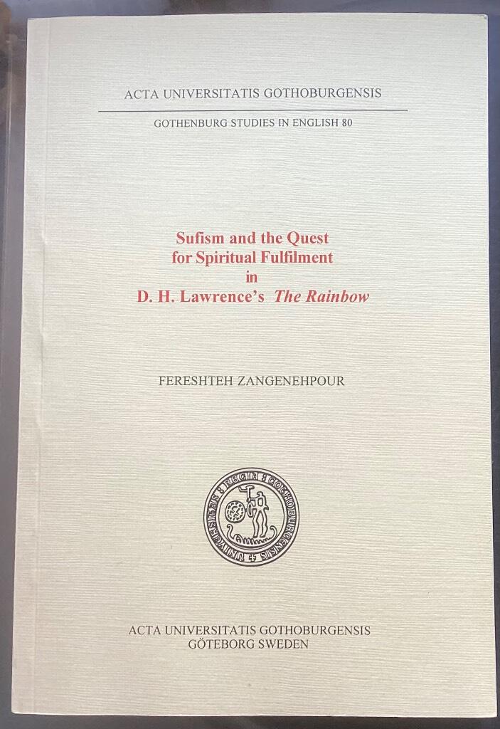 Sufism and the quest for spiritual fulfilment in D. H. Lawrence's The rainbow