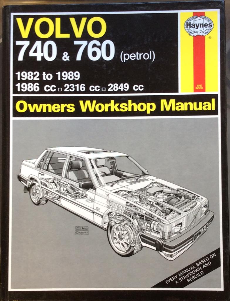 Volvo 740 & 760 owners workshop manual