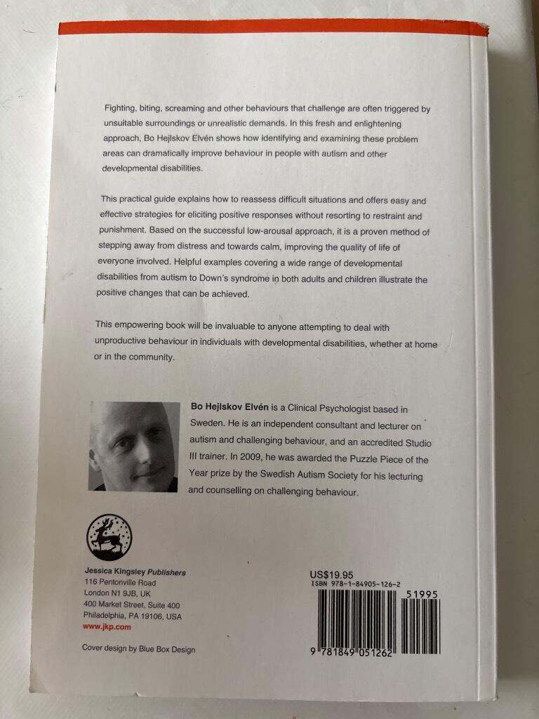 No fighting, no biting, no screaming - how to make behaving positively possible for people with autism and other developmental disabilities