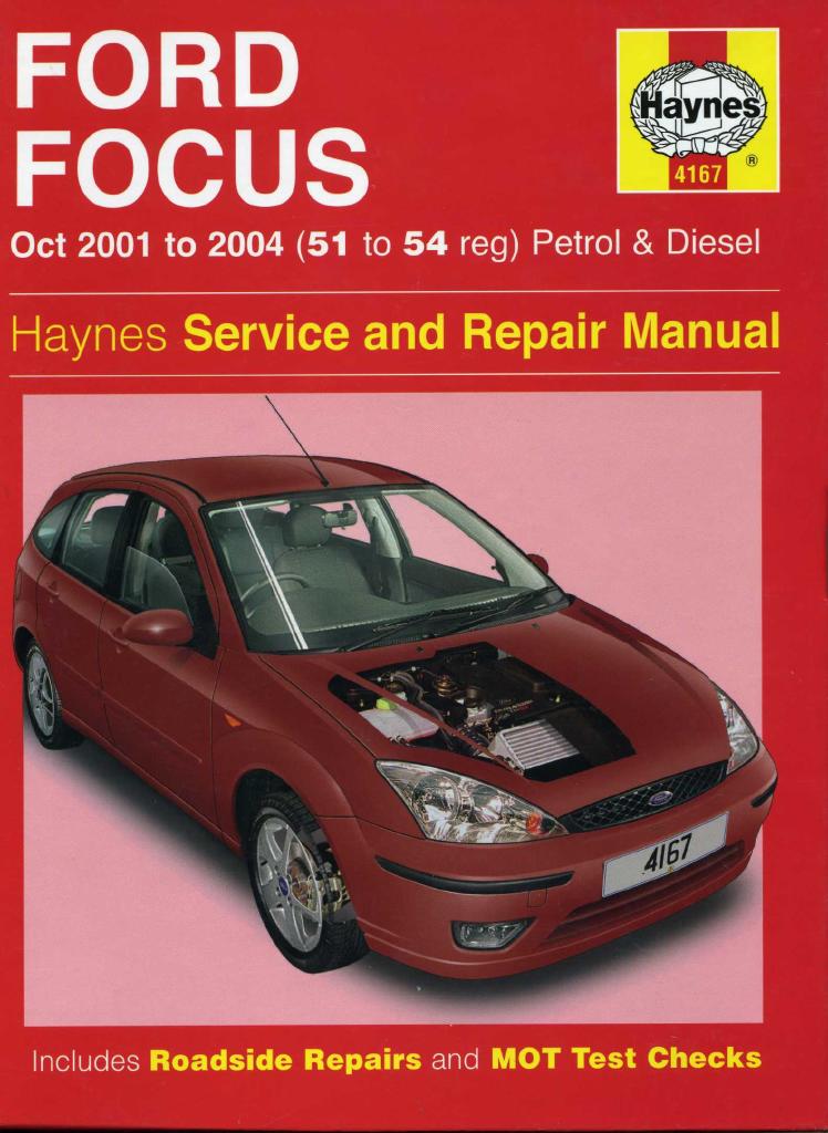 Ford Focus petrol and diesel : 2001-2004