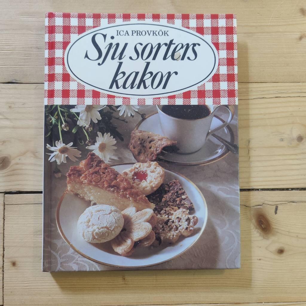Sju sorters kakor : 325 recept p&aring; vetebr&ouml;d, mjuka kakor, sm&aring;kakor, t&aring;rtor och bakelser